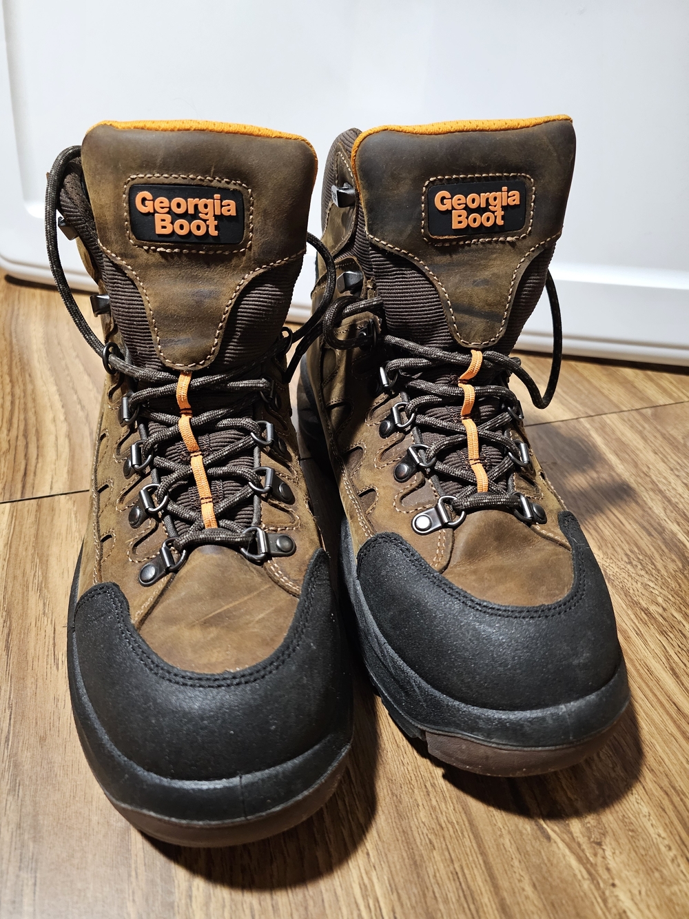 Georgia Boot GB00524 Men's 6" Brown Work Boots EH Safety US 10M Medium